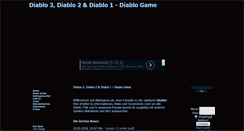 Desktop Screenshot of diablogame.de